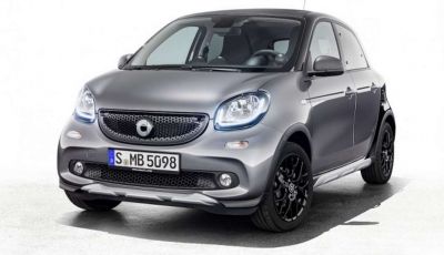 Smart forfour crosstown edition, la 4 posti che si ispira ai SUV