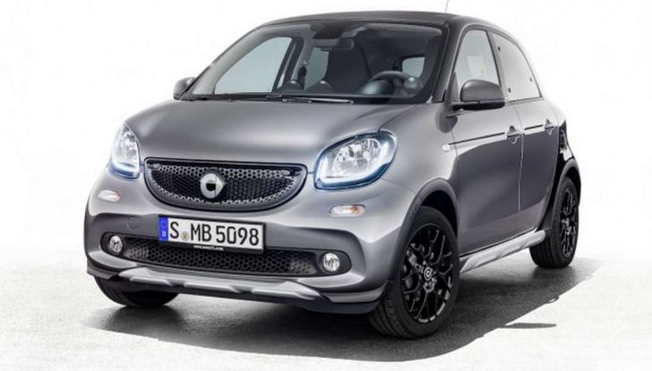 Smart forfour crosstown edition, la 4 posti che si ispira ai SUV - Foto 1 di 7