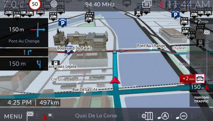 Citroën Connect Nav con riconoscimento vocale - Foto 2 di 13