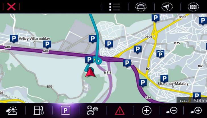 Citroën Connect Nav con riconoscimento vocale - Foto 9 di 13