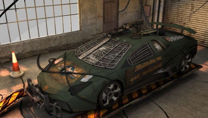 Lamborghini Reventon con modifiche anti invasione zombie - Foto 5 di 8
