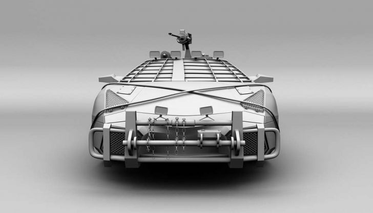 Lamborghini Reventon con modifiche anti invasione zombie - Foto 7 di 8