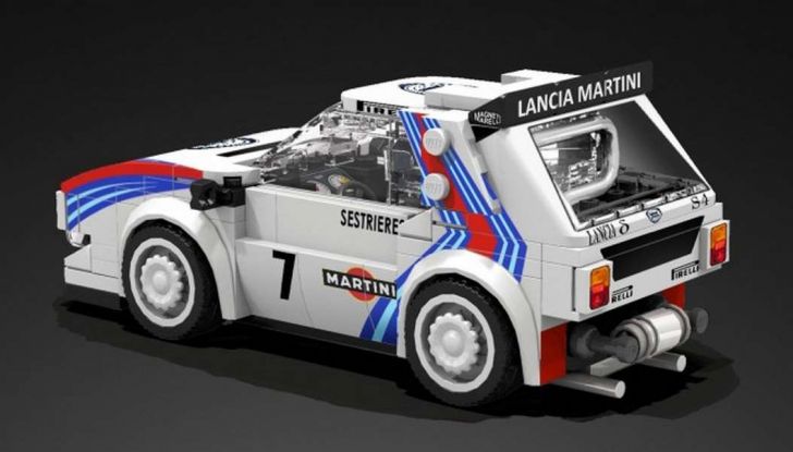Lancia Delta S4 in LEGO, al via il progetto - Foto 4 di 4