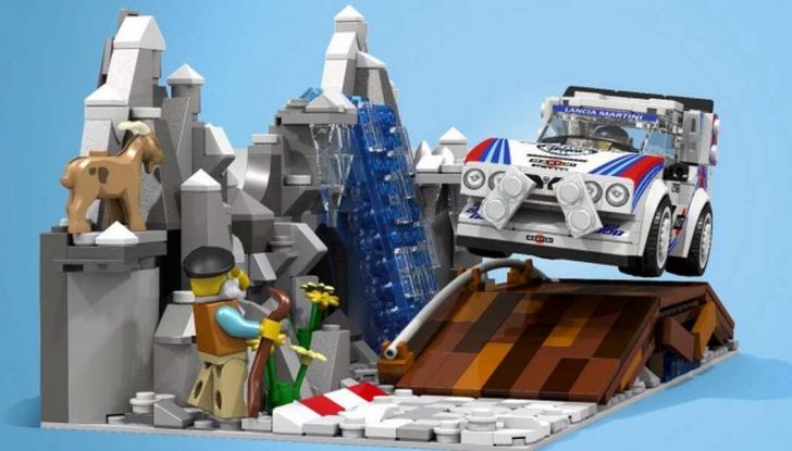 Lancia Delta S4 in LEGO, al via il progetto - Foto 1 di 4