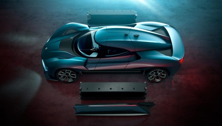 Nuovo record al Nurburgring: la NIO EP9 è la supercar elettrica da 6’45.900 - Foto 14 di 19