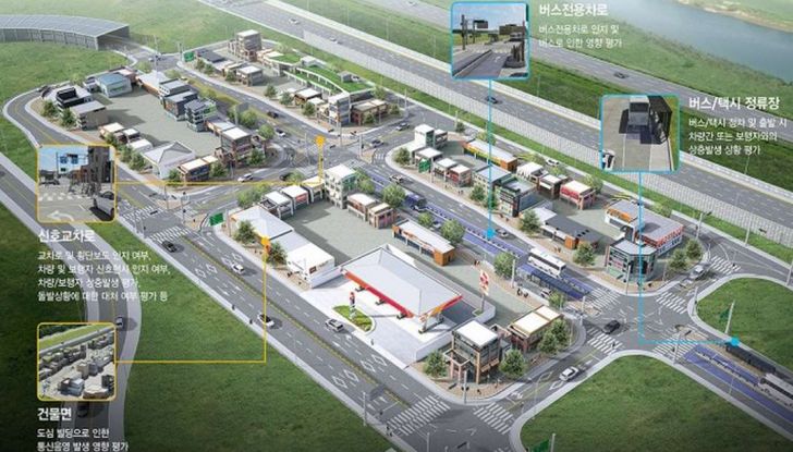 K-City, la città della guida autonoma - Foto 5 di 9