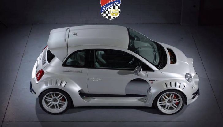 Giannini 350 GP Anniversario, la Fiat 500 da 350 CV - Foto 10 di 11