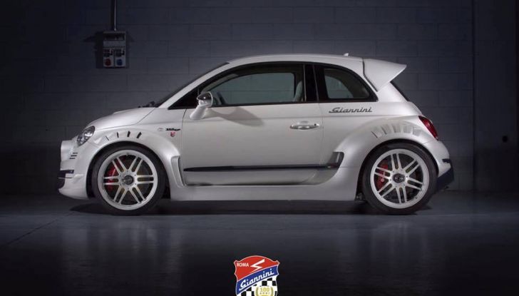 Giannini 350 GP Anniversario, la Fiat 500 da 350 CV - Foto 2 di 11