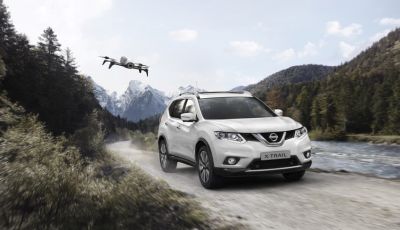 Nissan X-Trail X-Scape con drone Parrot