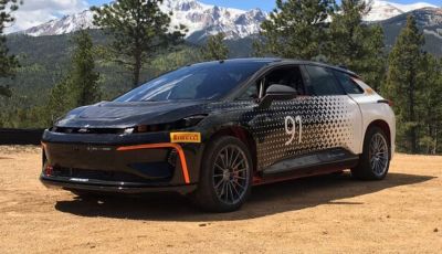 Pikes Peak 2017, al via anche la Faraday Future
