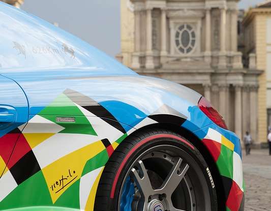 Pirelli e Ugo Nespolo protagonisti al Salone dell’Auto di Torino - Foto 3 di 8