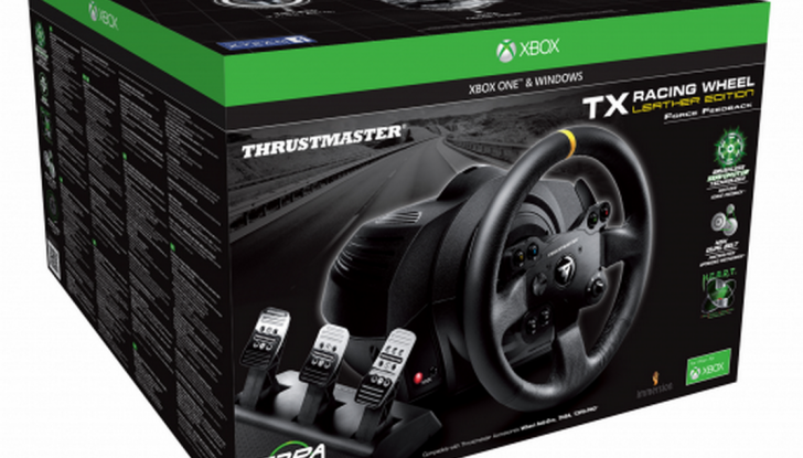 Thrustmaster TX Leather Edition, recensione del migliore volante per Xbox One - Foto 1 di 5
