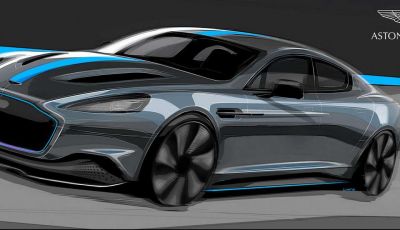 Aston Martin RapidE, la sportiva elettrica arriva nel 2019
