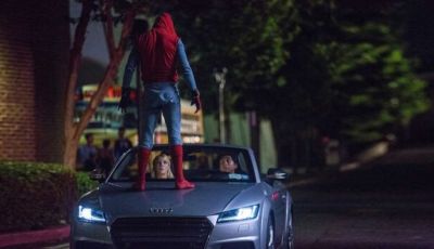 Nuova Audi A8 protagonista del film Spider-Man: Homecoming
