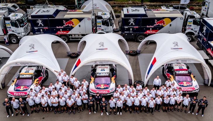 Il Team Peugeot Total, questo era l’inizio dell’avventura del Silk Way Rally – VIDEO - Foto  di 
