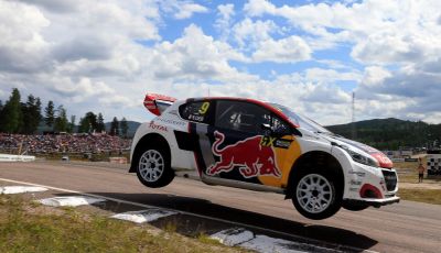 Peugeot 208 WRX sale ancora sul podio nel Rallycross