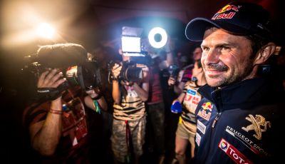 Il Team Peugeot Total, vincitore del Silk Way Rally 2017, ai nostri microfoni