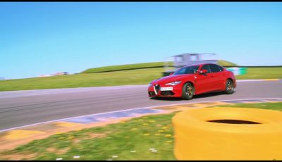 Alfa Romeo Giulia: un guasto nella sfida contro BMW M3 e Mercedes C63 AMG