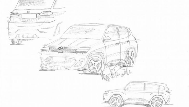 Fiat Storm, il rendering: Crossover su base Renegade per il marchio torinese - Foto 3 di 3