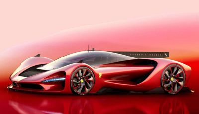Ipotesi P3 Scuderia Baldini, hypercar Ferrari del futuro