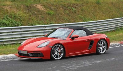 Porsche 718 Boxster GTS 2018, primi dettagli