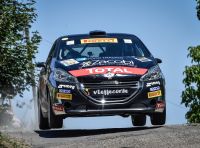 Razzini al comando del trofeo Peugeot Competition Rally