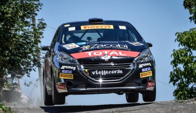 Razzini al comando del trofeo Peugeot Competition Rally