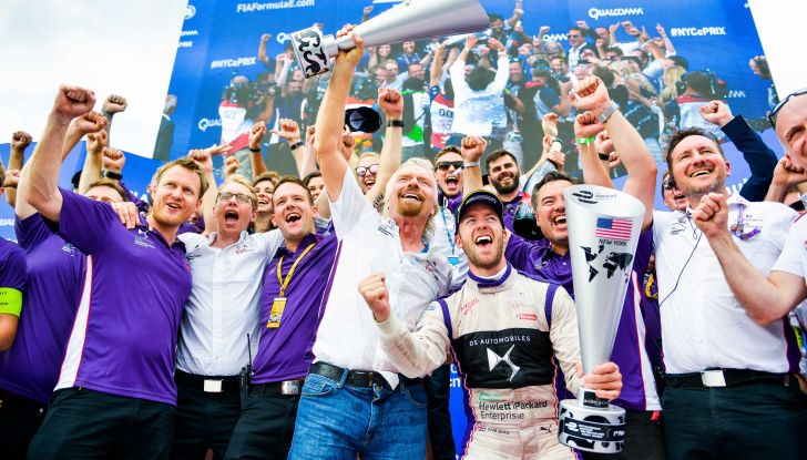 DS Virgin Racing e Sam Bird conquistano il primo ePrix di New York - Foto 1 di 3