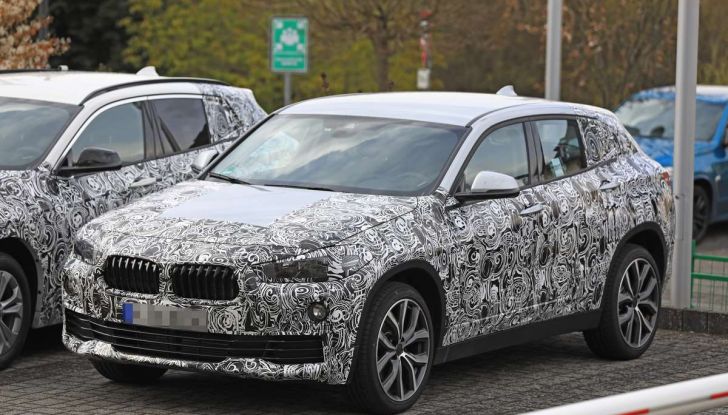 BMW X2 2018, le prime foto spia del SUV coupé - Foto 8 di 14