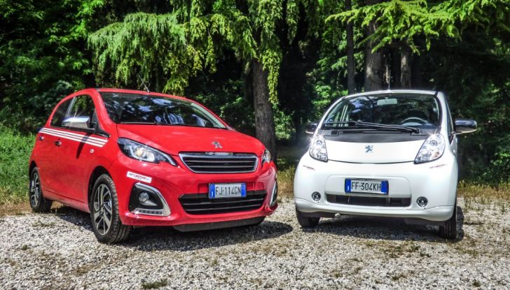 Test Peugeot 108 Collection VS Peugeot iON: Elettrica contro Citycar - Foto 17 di 39