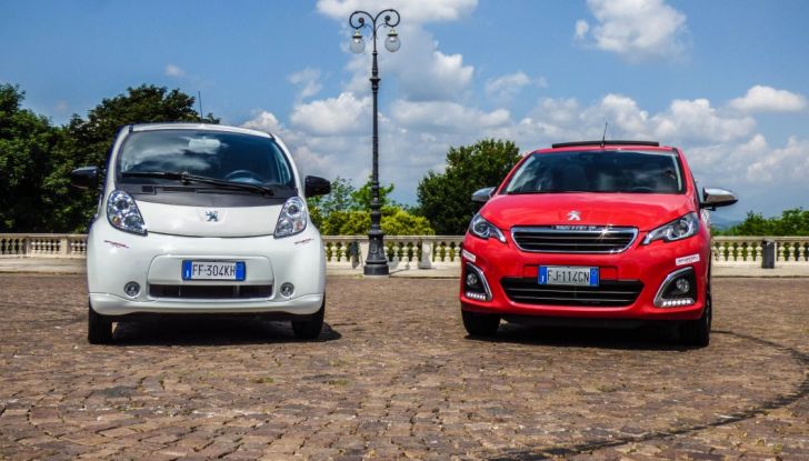 Test Peugeot 108 Collection VS Peugeot iON: Elettrica contro Citycar - Foto 2 di 39