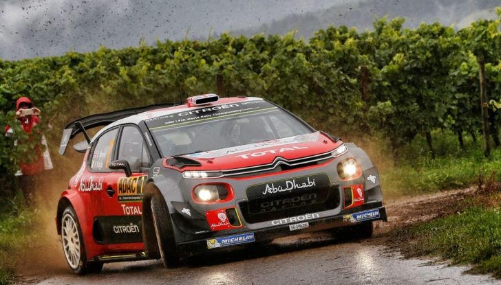 WRC Germania-Giorno 1: Mikkelsen secondo con C3 WRC. - Foto 1 di 3