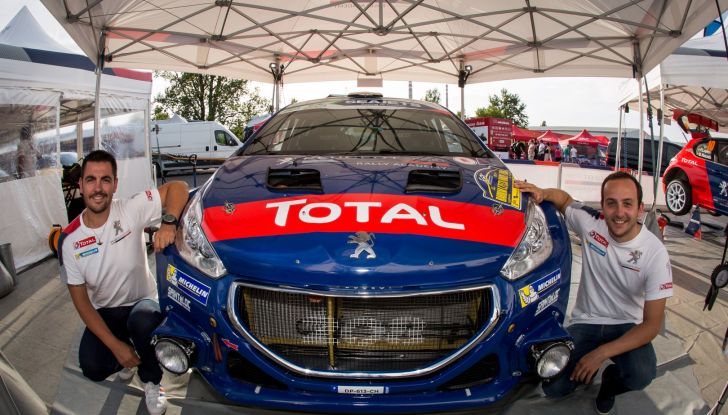 Laurent Pellier (pilota Junior, 208 Rally Cup) e Benoît Neyret-Gigot (copilota) all’ERC in Repubblica Ceca - Foto 1 di 5