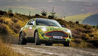 Aston Martin DBX 2019: il crossover inglese da 600 CV