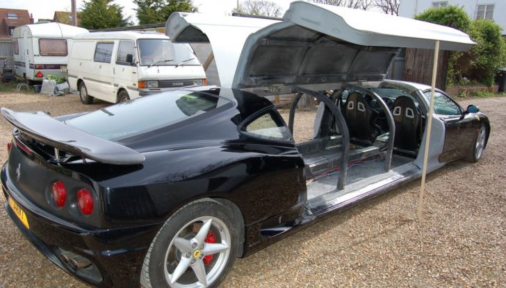 Ferrari-limousine: Potenza e comfort, ma sono guai per il proprietario  - Foto 3 di 8