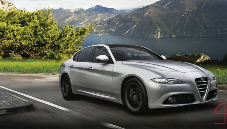 Alfa Romeo Alfetta, il rendering dell’ammiraglia del Biscione - Foto 2 di 6
