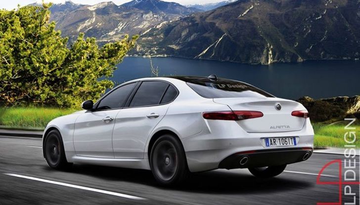 Alfa Romeo Alfetta, il rendering dell’ammiraglia del Biscione - Foto 3 di 6