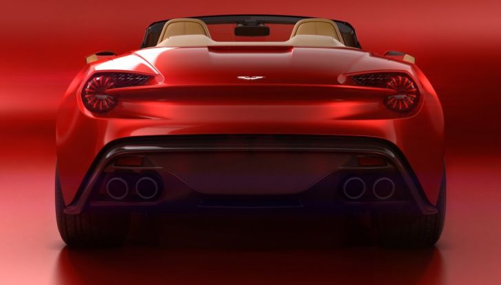Aston Martin Vanquish Zagato Volante: serie limitata da 99 esemplari  - Foto 5 di 10