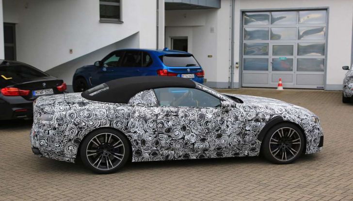 BMW M8 Cabrio dettagli tecnici e prime immagini - Foto 14 di 16