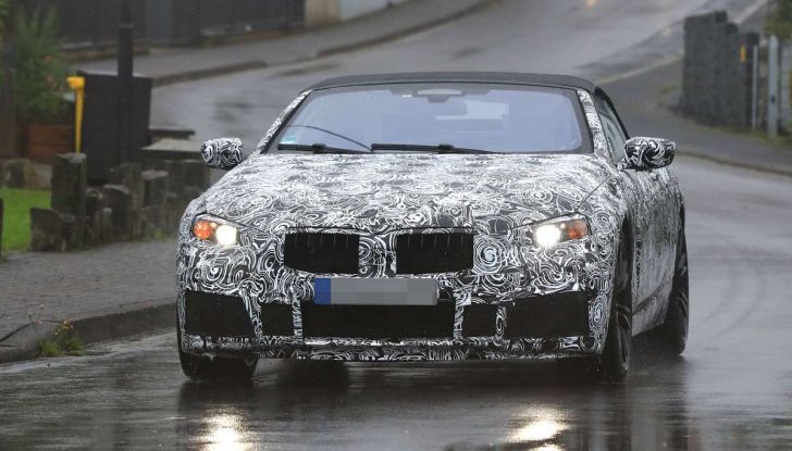 BMW M8 Cabrio dettagli tecnici e prime immagini - Foto 3 di 16