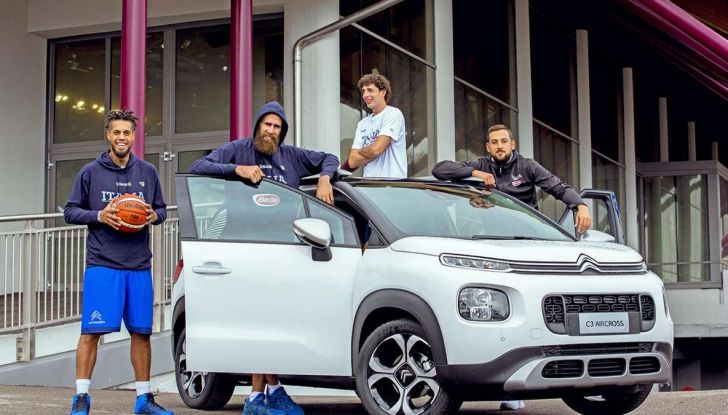 Citroën C3 Aircross partner della Nazionale italiana a EuroBasket - Foto 1 di 6