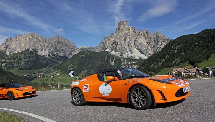 ECOdolomites 2017, gara di consumi tra auto elettriche - Foto 1 di 8