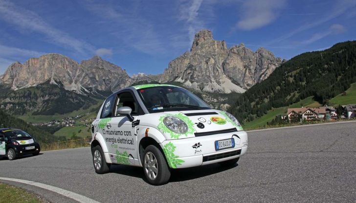 ECOdolomites 2017, gara di consumi tra auto elettriche - Foto 4 di 8