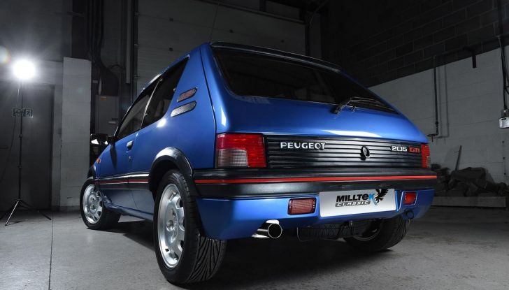 Peugeot 205 GTi: un bellissimo esemplare restaurato da Milltek - Foto 6 di 6