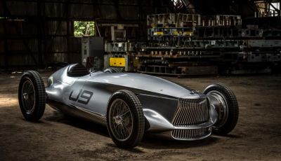 Infiniti Prototype 9 a Pebble Beach 2017, ritorno alle corse anni Quaranta