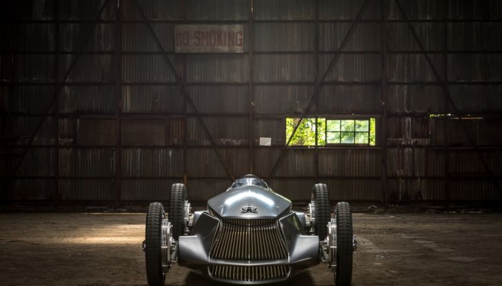 Infiniti Prototype 9 a Pebble Beach 2017, ritorno alle corse anni Quaranta - Foto 2 di 8