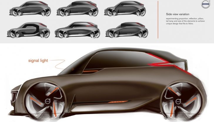 La Volvo elettrica in formato citycar per il 2019 - Foto 5 di 10