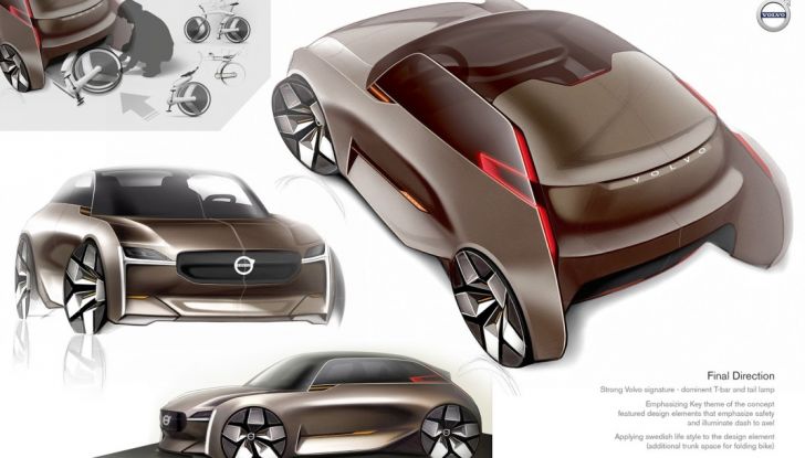 La Volvo elettrica in formato citycar per il 2019 - Foto 7 di 10