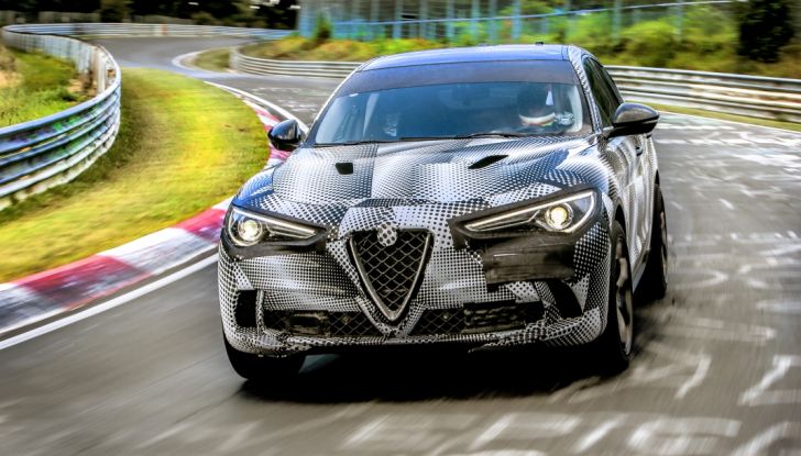 Record di Alfa Romeo Stelvio Quadrifoglio in quattro circuiti inglesi - Foto 4 di 14