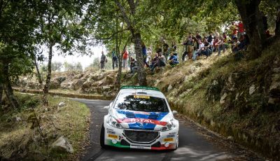Rally di Roma – Paolo Andreucci (Peugeot 208 T16) difende il vantaggio in campionato